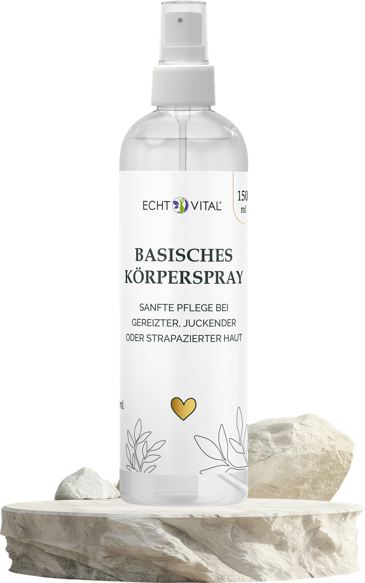 Basisches Körperspray - ECHT VITAL Premium Qualität